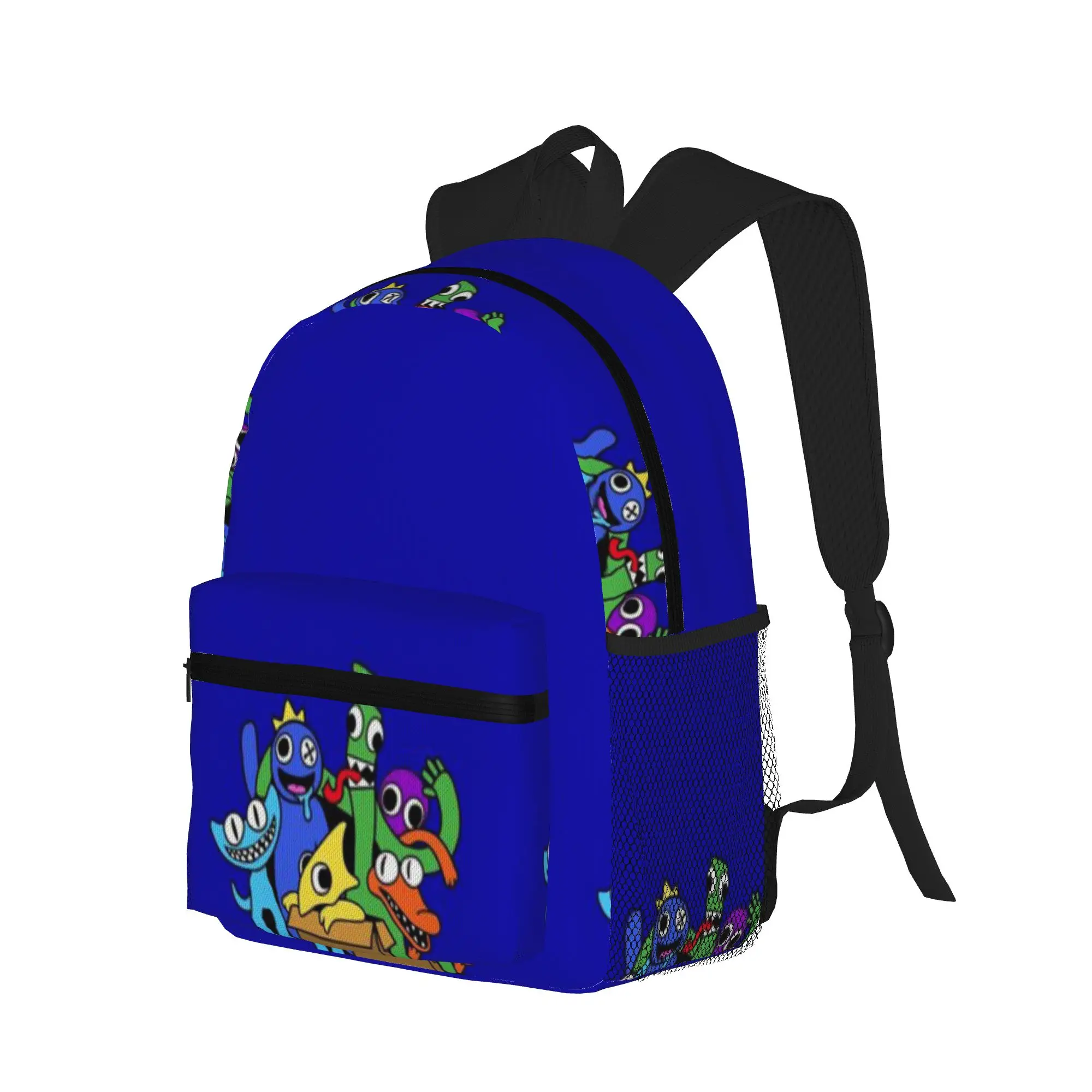 Rainbow Friends Chapter Two with Cyan and Yellow  Casual Backpack for Students and Adults Backpack women