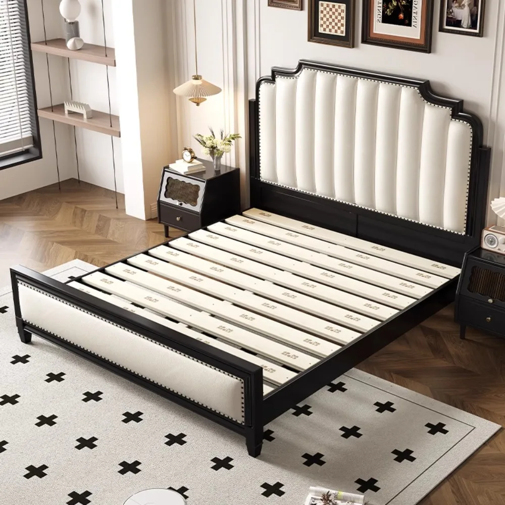 

Water Proof King Size Bed Under Storage Lounge Headboard Bed Frame Bedroom Upholstery Muebles Para El Hogar Home Decoration