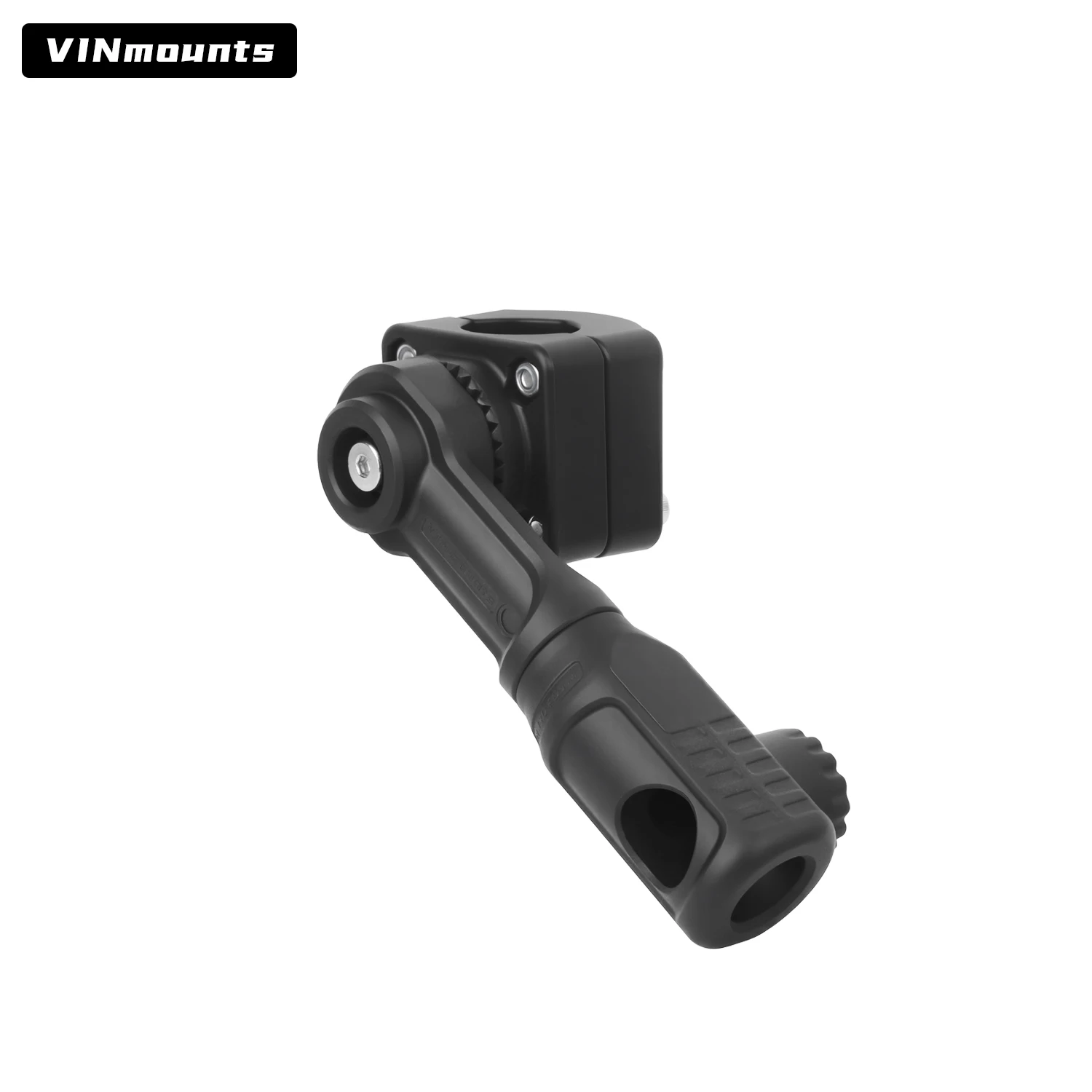 VINmounts Double-head Sonar Mount VIN-TYQ-FDO14-2, 360° No Blind Spot, Ideal for Dual Probe Fishing & Marine Use