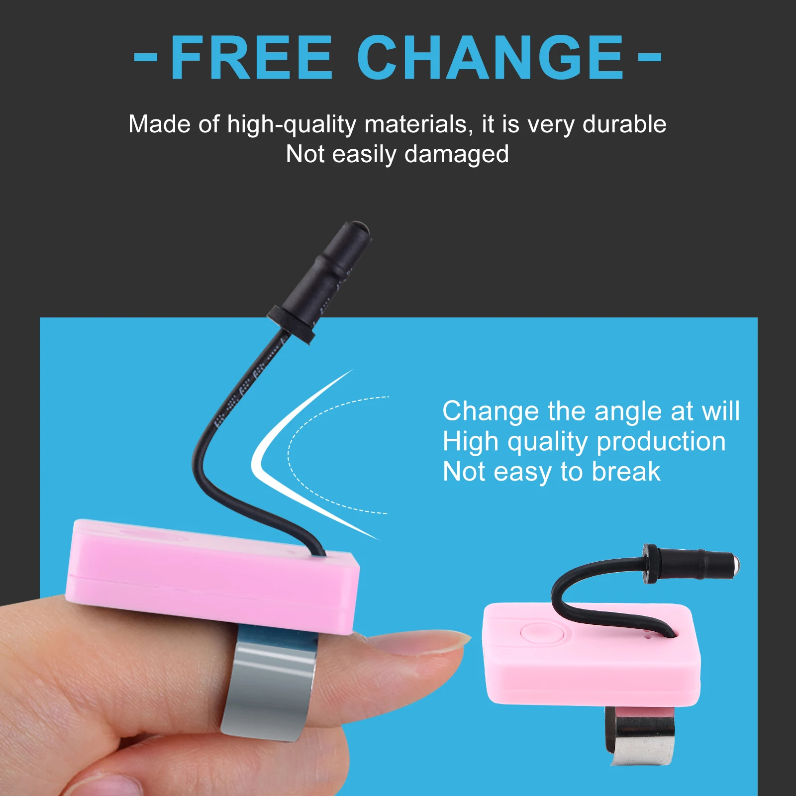 

Thumb Light Ear Pick Rechargeable LED Lamp Durable Plastic Portable Storage Safe Family Use Wax Cleaning Tools Health Care
