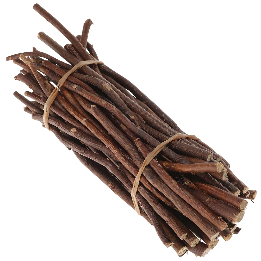 

50 Pcs Log Tree Branch Decoration Wood Craft Supplies DIY Making Accessories Crafts Twigs Sticks for Crafting Hardwood