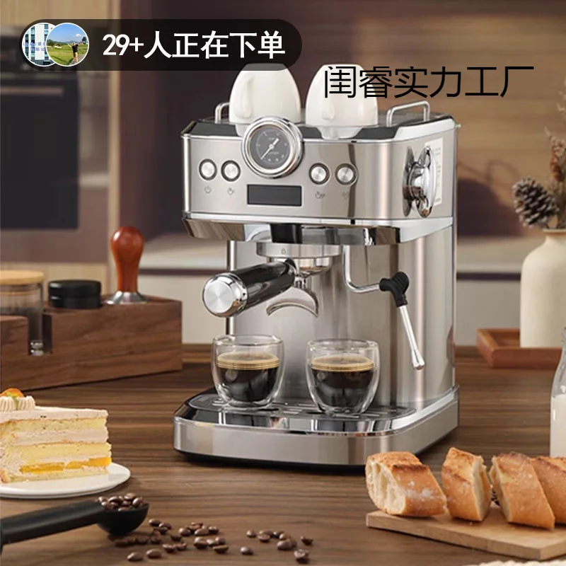 

Suitable for Espresso machine for home use small commercial model semi-automatic steam milk frothing integrated fully automatic