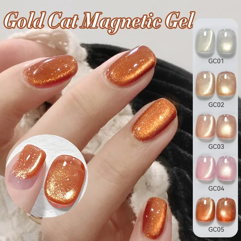 Nascido bonito 10ml outono inverno gato vermelho gel magnético unha polonês novo vermelho branco glitter embeber fora uv unhas arte manicure