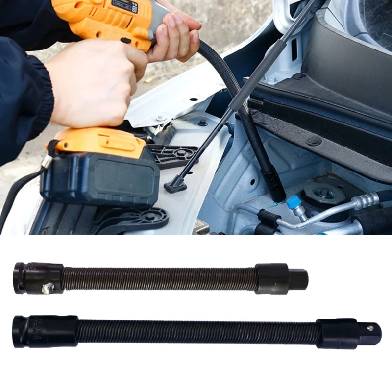 

Flexible Extension Bar Flexible Socket Extension Bars 1/2 Inch Driver Flexible Socket Extension Bar Wrench Extension Rod