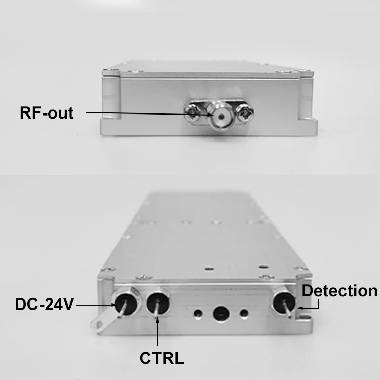 Trainsmitt UAV 감지 장치 장비, RF 모듈 증폭기, 전력 3000 미터, 무선 신호 fpv 드론 감지 시스템, 1.5G 50W