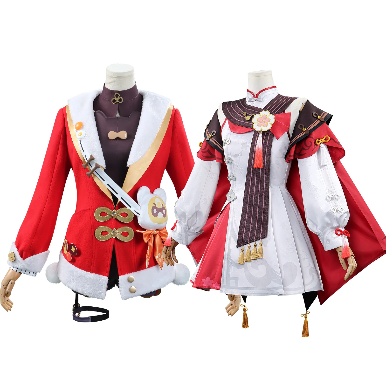 

Genshin Impact Cosplay Costume Hu Tao From Lantern Rite Hu Tao Su Xue Tao Hong Xiang Ling And Shui Ye Huan Hua Cosplay Outfits A