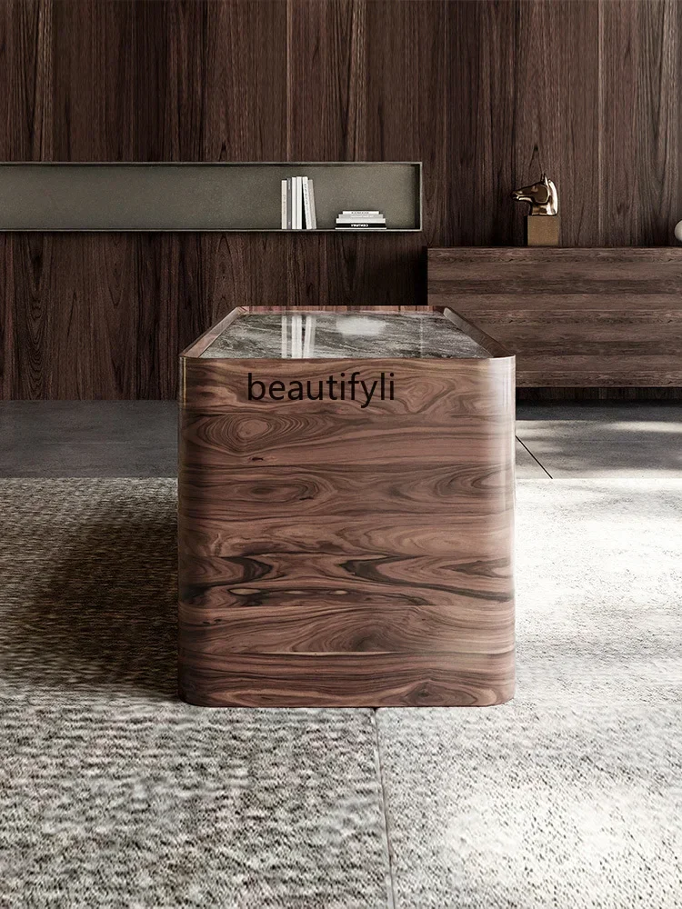 

B6 B6 Итальянский минималистичный мраморный диван, боковой шкаф, светлый роскошный угловой шкаф для гостиной, край шкафа для хранения