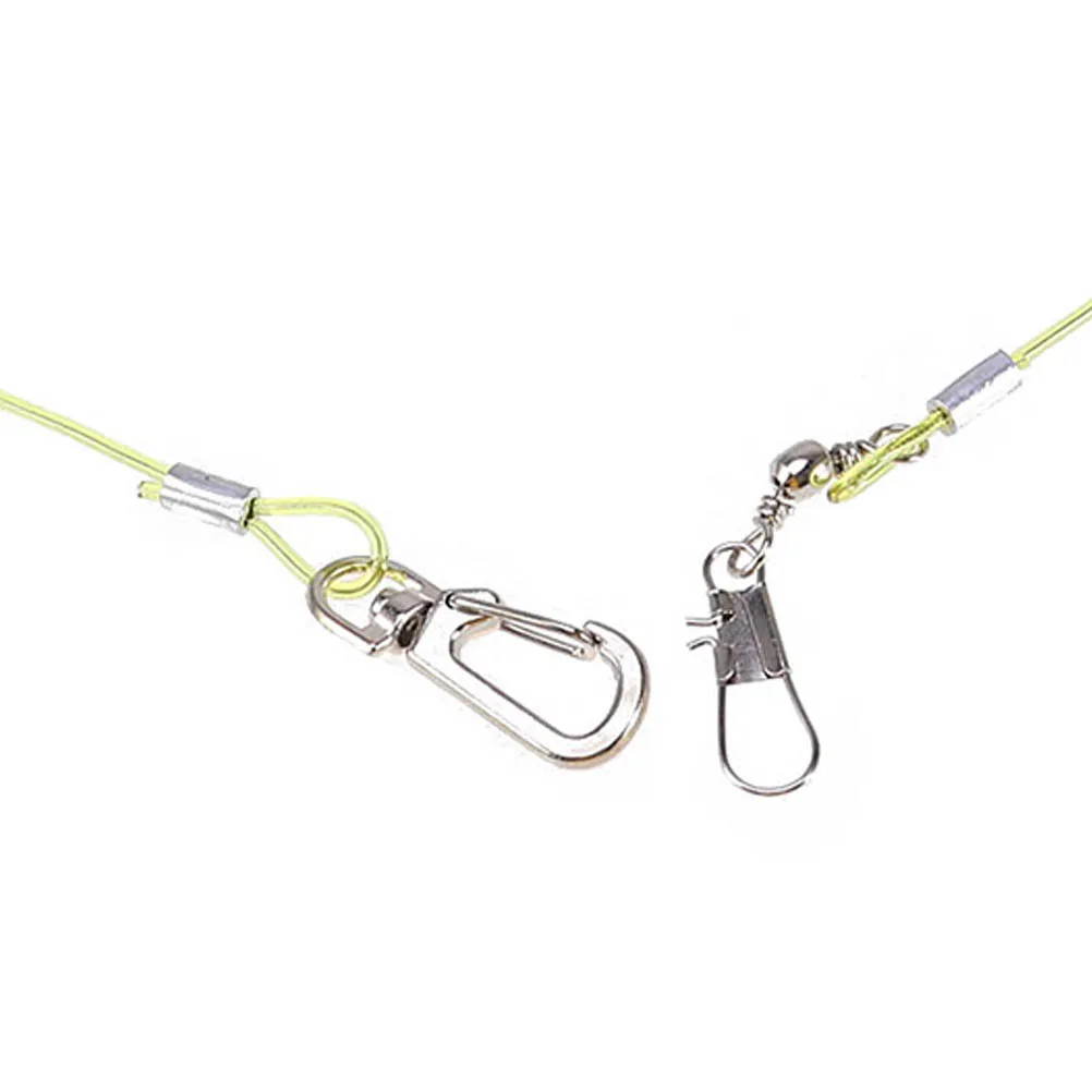

1pc 5 Meters Bird Leash Trainning Rope Flying Harness Anti-Bite Elastic String for Parrot - Claw Ring (Random Color)