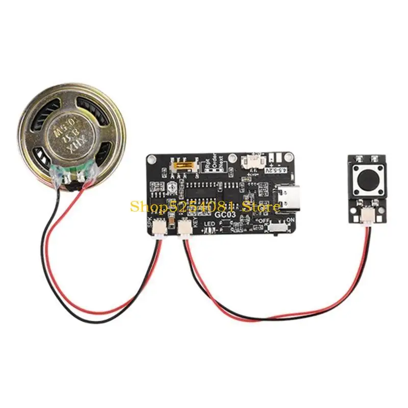 AXYC Creative 8MB Sound Card Voice Module with Recording Feature for Unique Gift Card