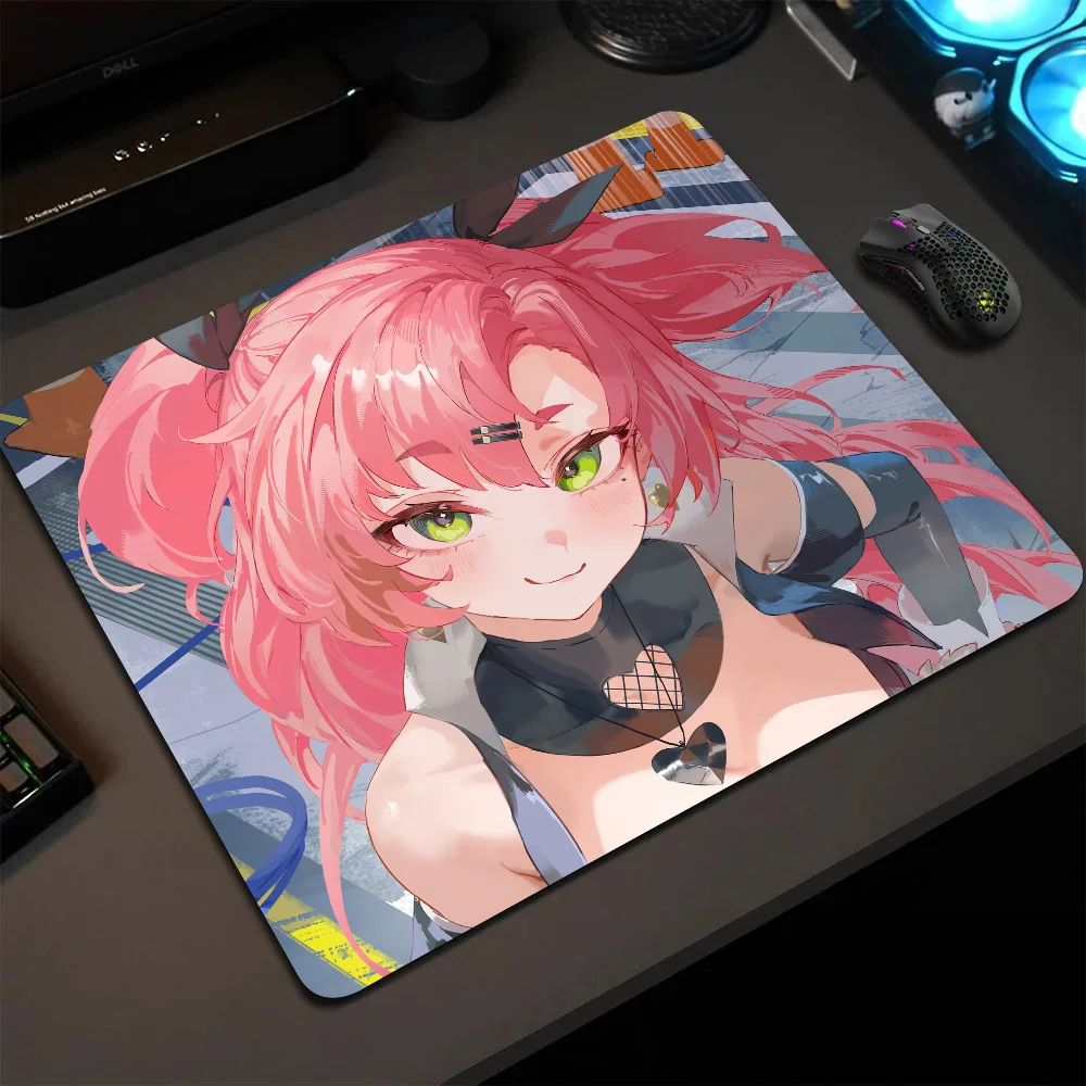 

Zenless Zone Zero Nicole Demara Game Girl Mousepad Small LockEdge Mouse Pad For Gamers Computer Desk Pad Anti-slip Rubber