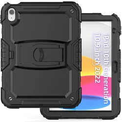 Heavy Shockproof Rugged Case For iPad 10th Gen 10.9 2022 9th 8th 7th 10.2 2021 2020 Cover for iPad 9.7 mini 6 5 Pro 11 Air 5 4 3