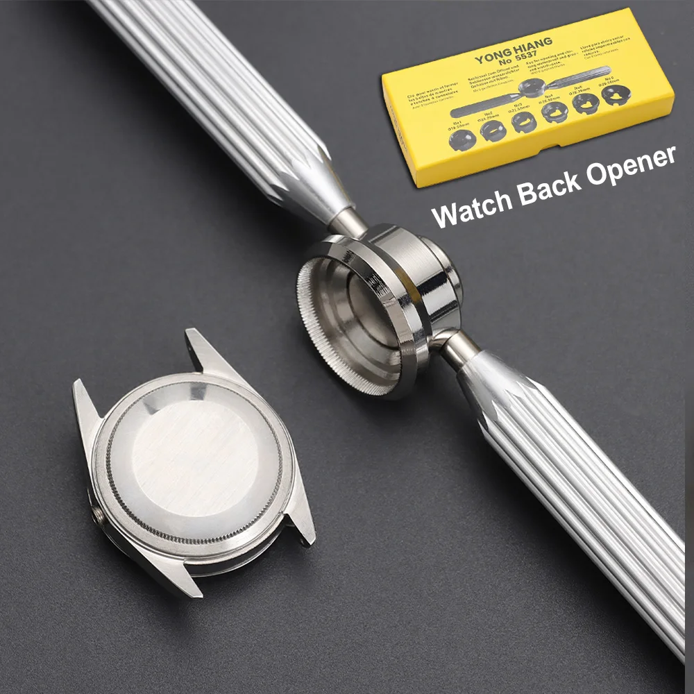 

Metals Watch Screw Back Opener Cover Remover Repair Tool Kit Professional Watchmaker WristWatch Case Opener Waterproof Tool