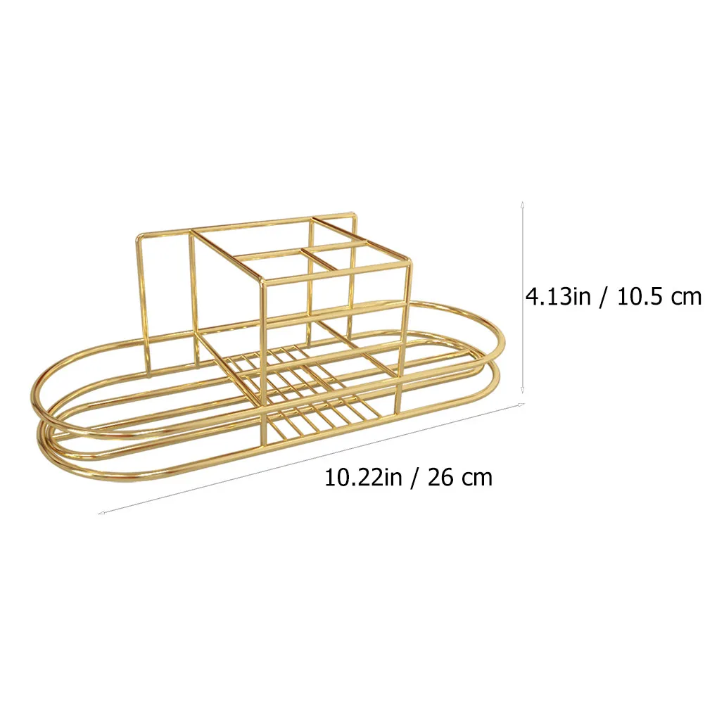 1Pcs Punch Free Toothbrush Cup Storage Rack Iron Holder Wall Mounted Bathroom Organizer Toothbrush Storage Rack Bathroom Shelf