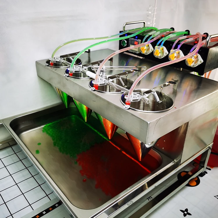 Automatic Juice Ball Popping Boba Machine Commercial Bursting Boba Maker for Bubble Tea Dessert Shop