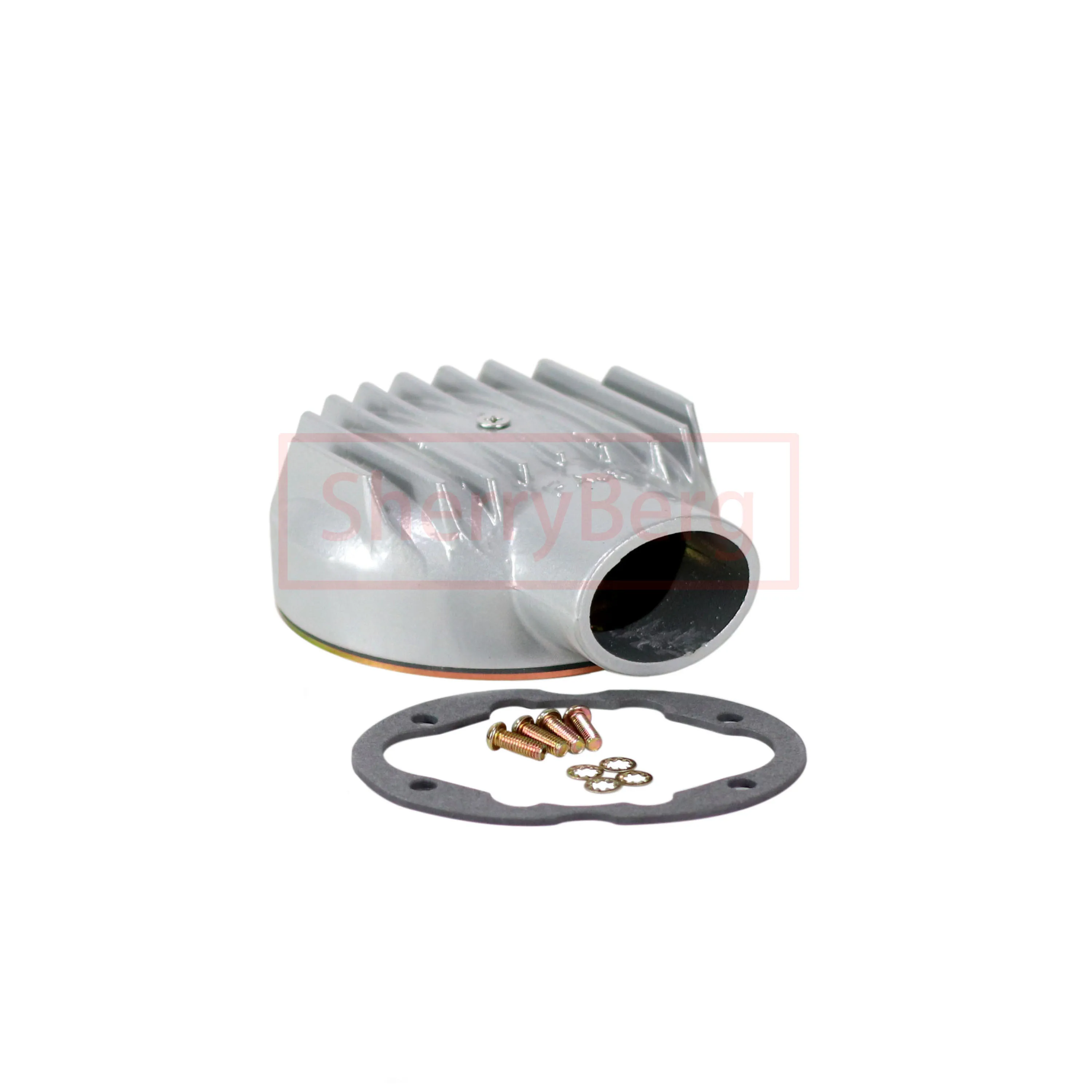 SherryBerg AIR FILTER Cleaner weber 32/36 DFEV Carb CARBURETORS AIR PLENUM INTAKE fit for VW FIAT FORD 99217.092  Silivery color