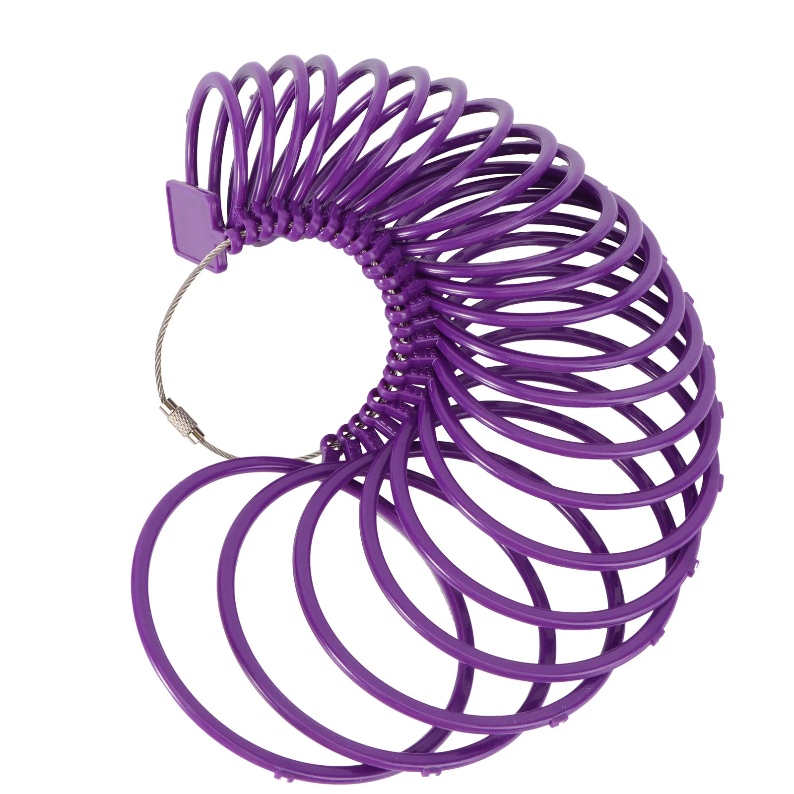 

Plastic Measuring Lap Tool for Bracelet Size Measurement 1-23 Diameter Portable Jewelry Accessories