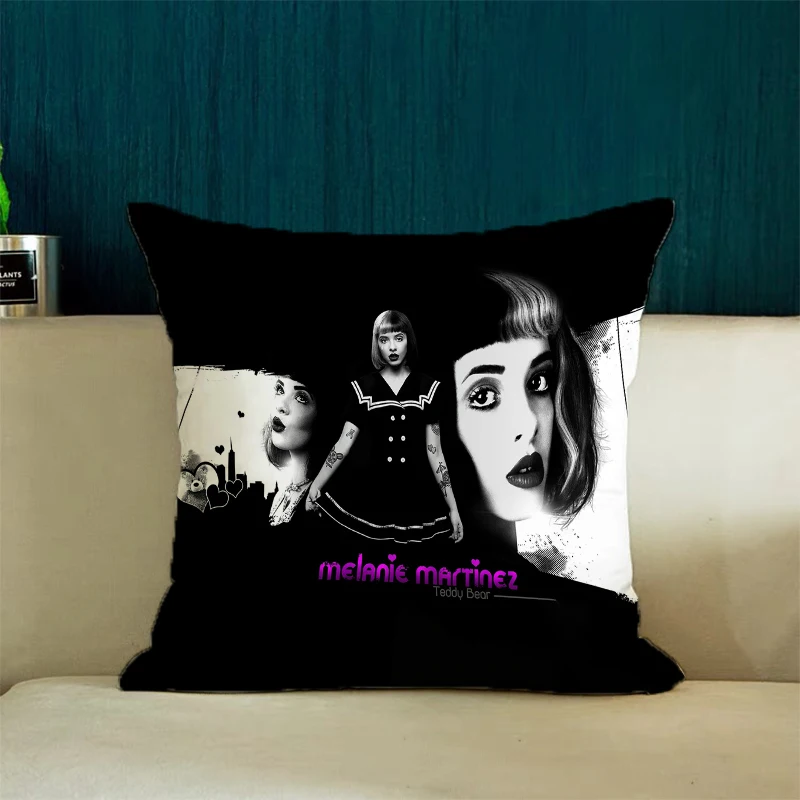 M-Melanie Martinez Decorative Pillow Cover for Living Room Cushions Pillowcase 40x40 45x45 Cushions Covers Bed Pillowcases Cases