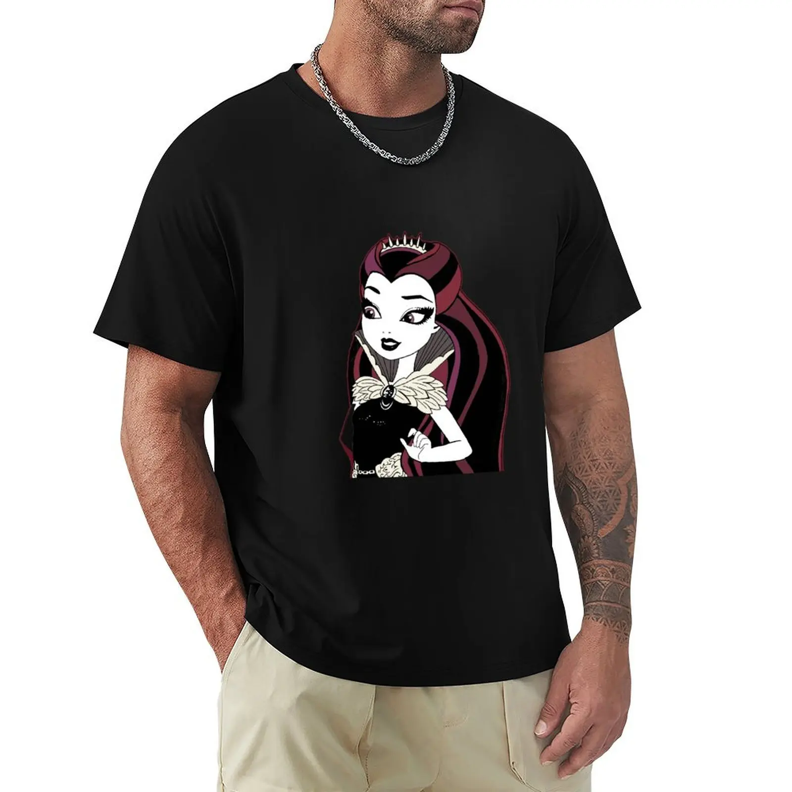 Raven Queen Ever After High T-Shirt man t shirts for men T-Shirt