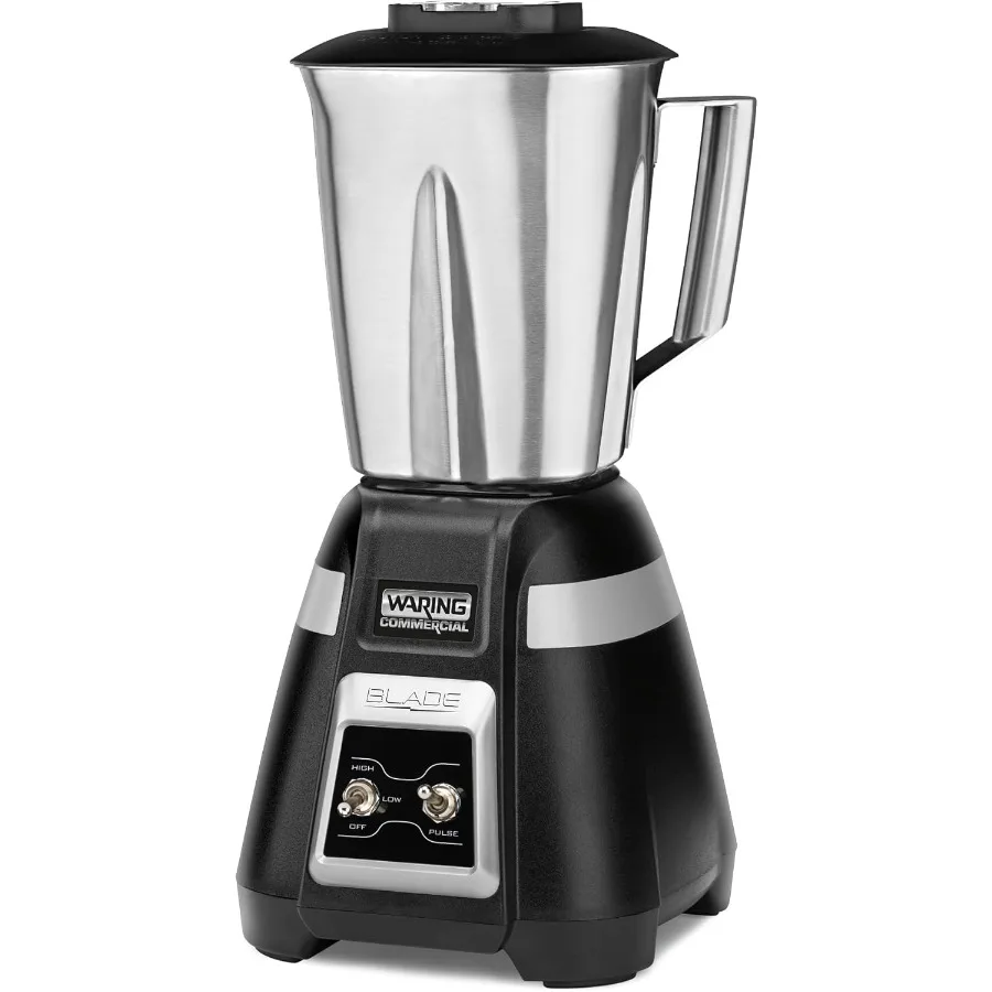 

Барный блендер коммерческого класса на 1 л.с., черный, емкостью 48 унций. Идеально подходит для приготовления напитков большой объем в барах ресторанов и Ca.