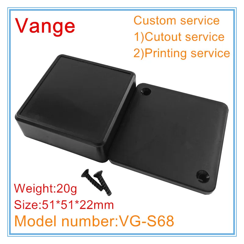 Vange Module project box 51*51*22mm ABS plastic instrument housing diy