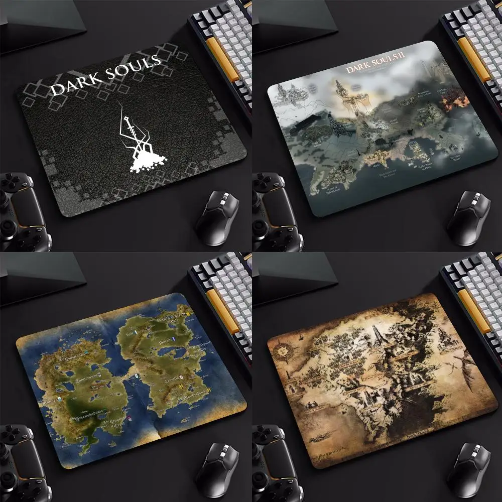 

Dark Souls Map Mouse Pad Cartoon rubber Small mouse pad desktop computer office keyboard e-sports ROGs game