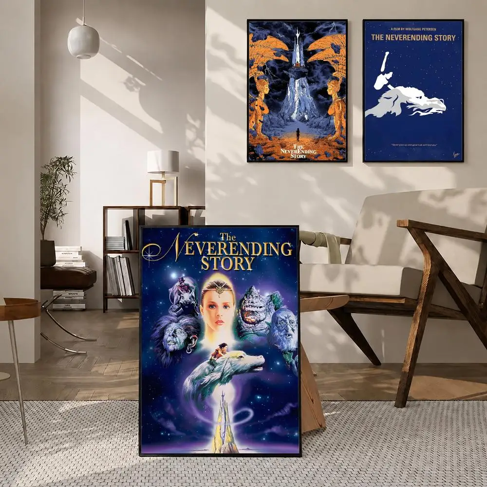 Movie The NeverEnding Story Poster High-definition  stickers, suitable for bedroom, living room, home decoration