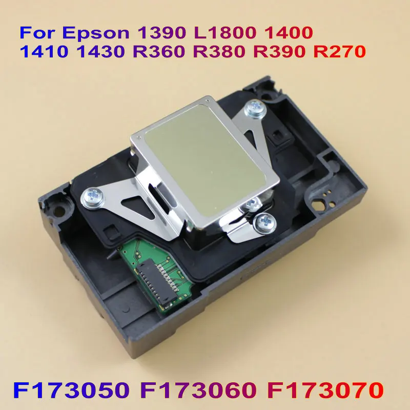 L1800 Printhead 1390 Print Head for Epson L 1800 1390 1400 1410 1430 R360 R380 R390 R270 Original New F173050 F173060 F173070