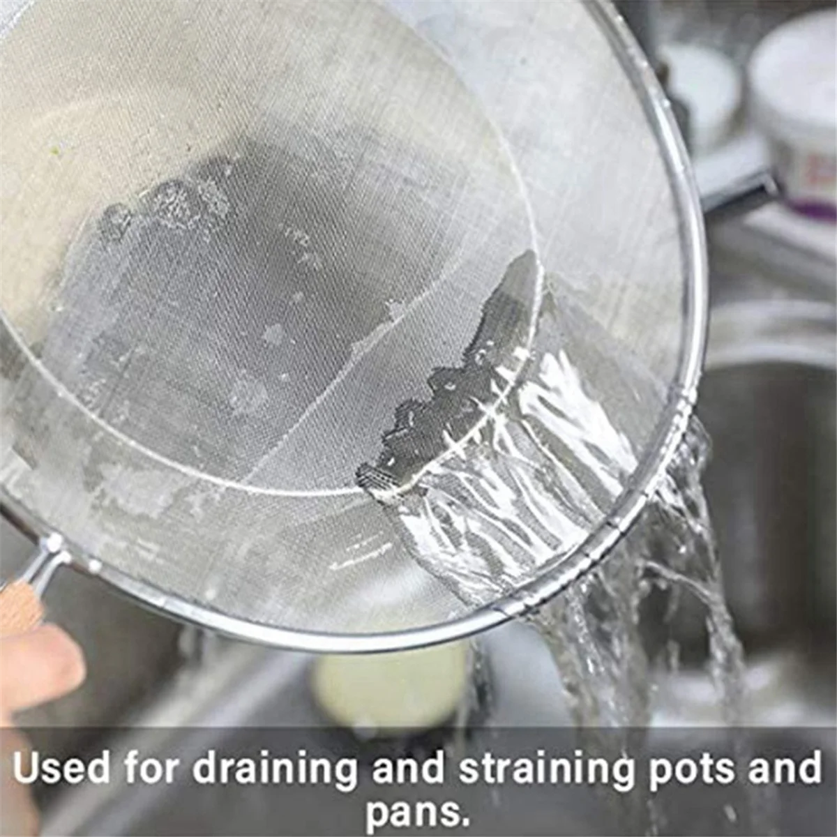 A88X для приготовления пищи, жарки, защита от брызг из нержавеющей стали, масляная сетка, экран от брызг жира, сетчатая защита от брызг, 21 см