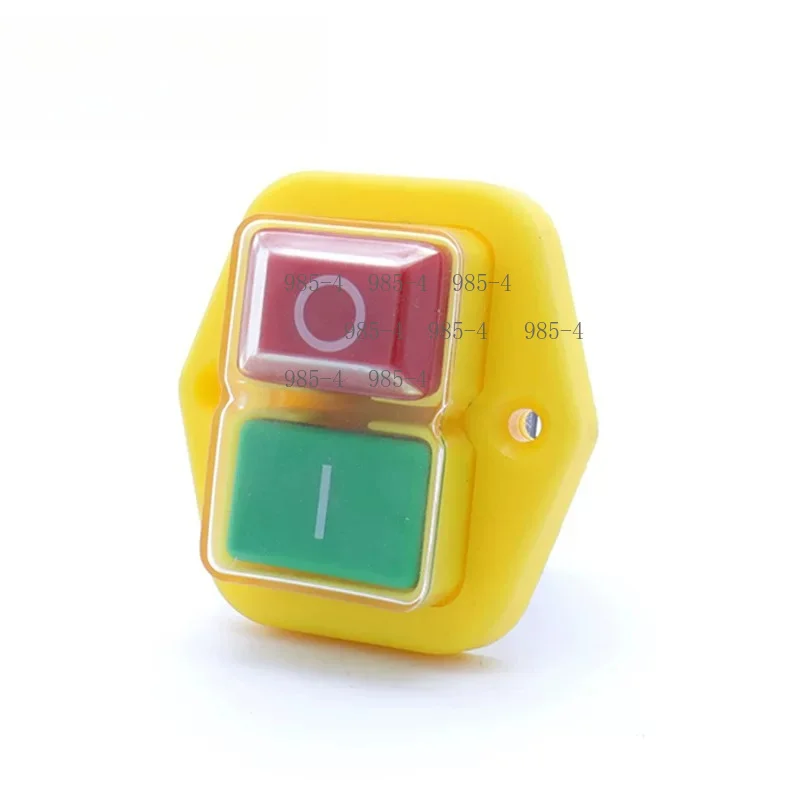 Waterproof Push Button Switch 220-240V 16A, 4/5 Pin Under Voltage Protection Power Tool Trigger Switch