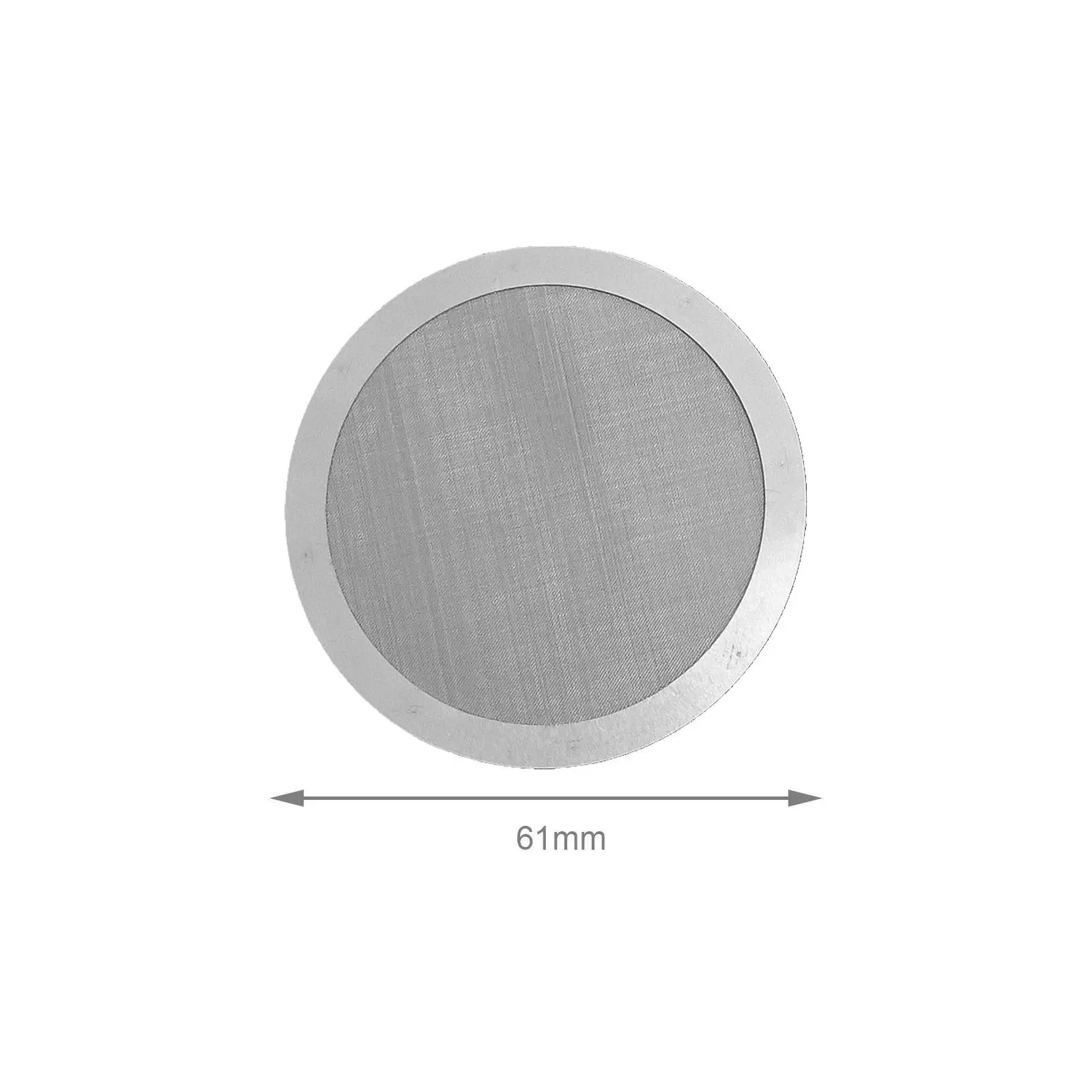 61 мм фильтр для эспрессо, фильтр для эспрессо, экран из нержавеющей стали для кофе