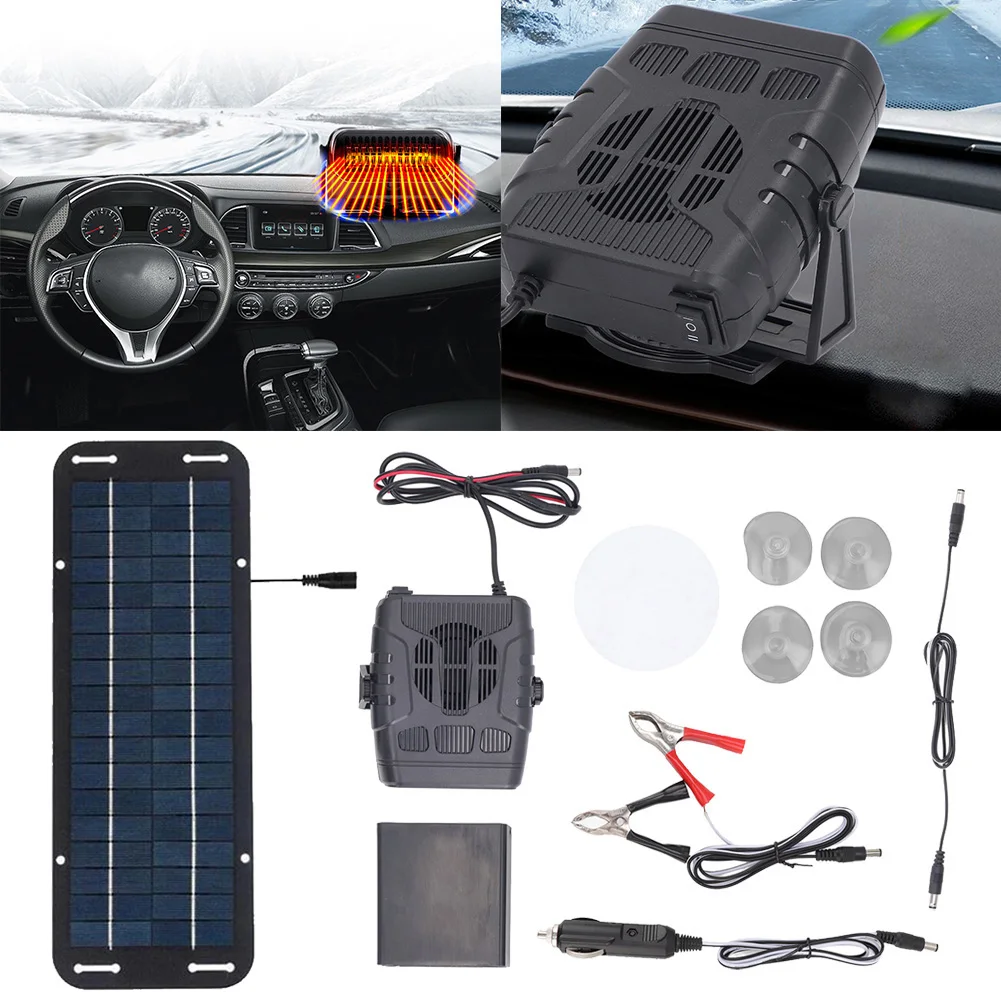 Battery Operated Solar Car Heater Provides Extended Use with Efficient Heating for Comfort During Long Winter Trips