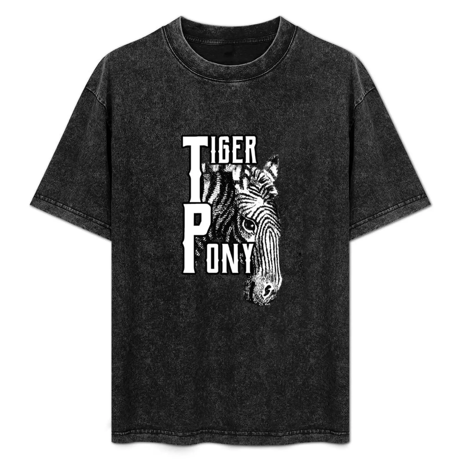 

Tiger Pony - Funny Zebra Horse Safari Zoo T-Shirt summer clothes sports fans quick drying kawaii clothes mens t shirts