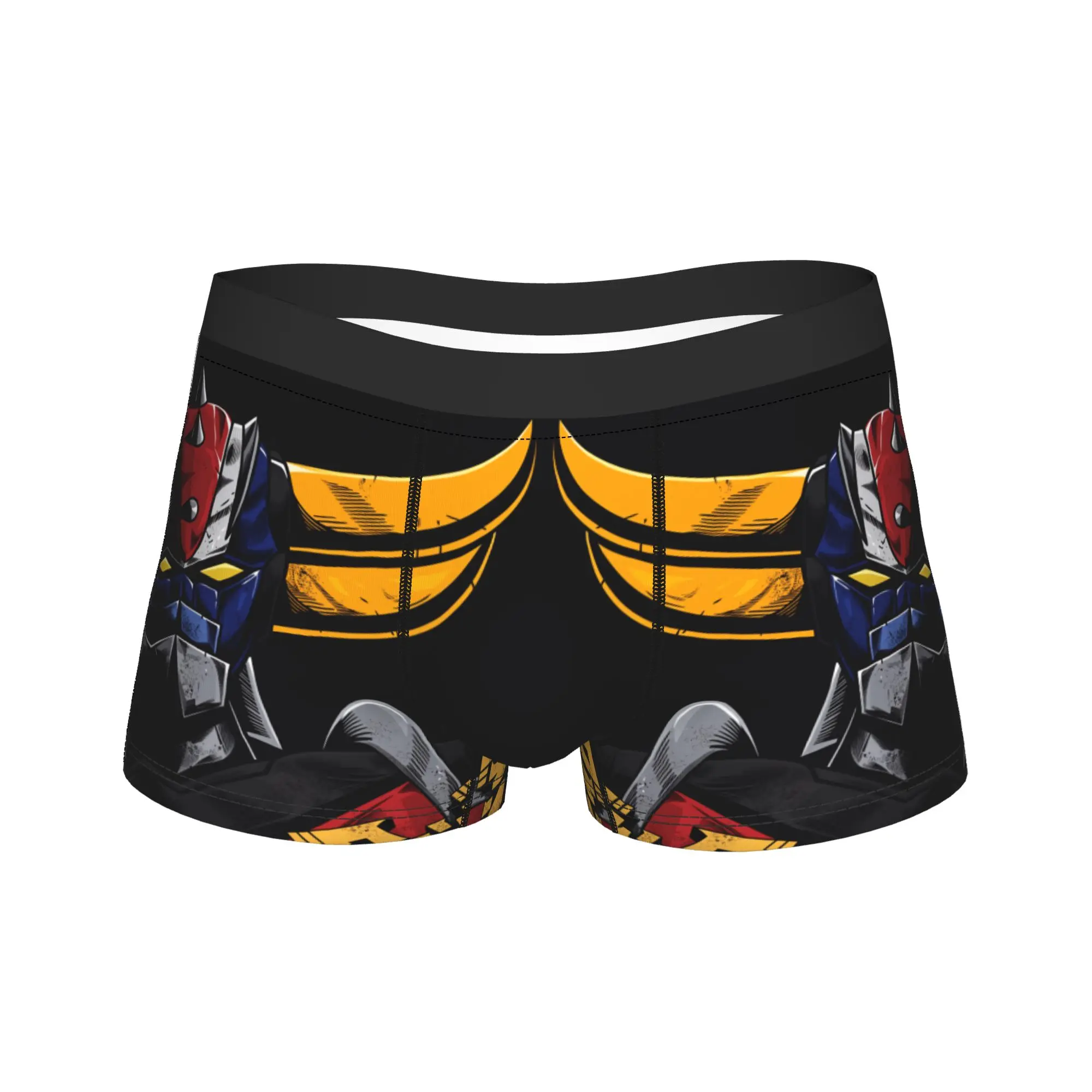 Calzoncillos tipo bóxer UFO Robot Grendizers Goldorak, ropa interior con bolsa 3D, calzoncillos tipo bóxer Trenky Customs, calzoncillos transpirables para hombre, talla grande