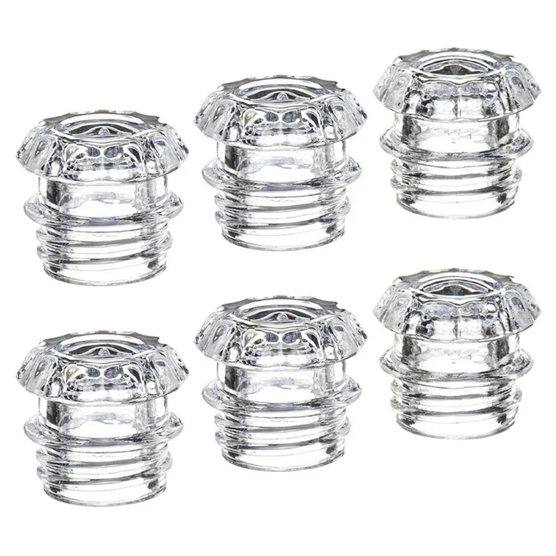 

6Pcs Percolator Glass Top Replacement,Percolator Coffee Pot Top Replacement Glass Knob Top Coffee Pot Filters Top-B09B