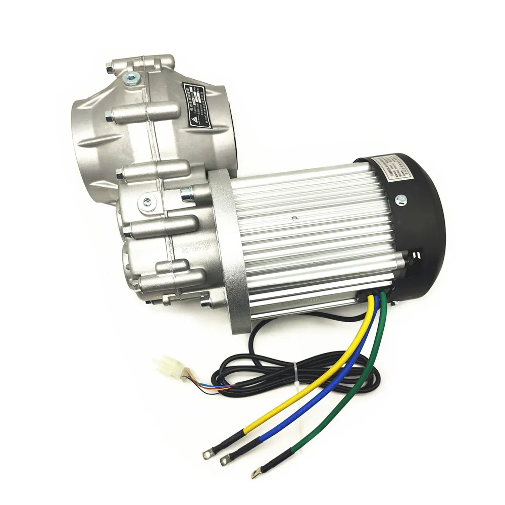 1000W 1200W DC 48V 60V Brushless Motor, BLDC, Differential Gear Motor, Direct Current Permanent Magnet Brushless Motor BM1412HQF