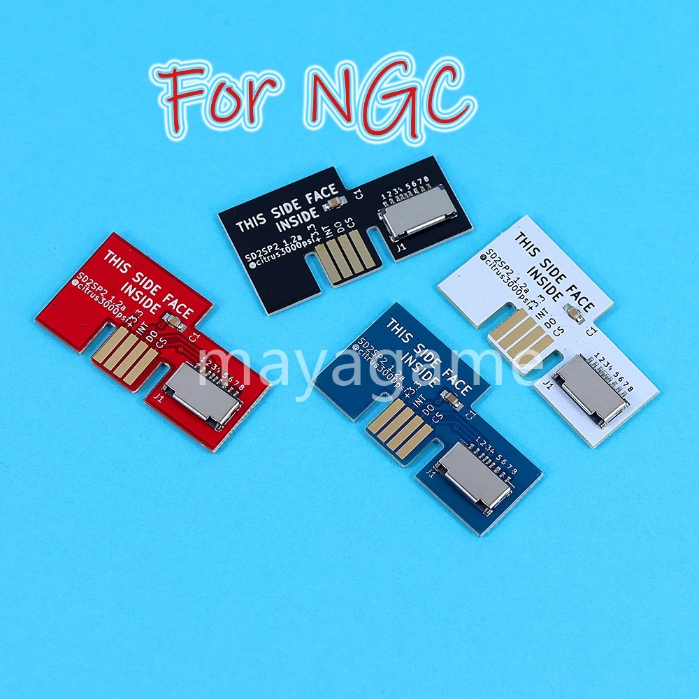 

50pcs Replacement SD Card Adapter TF Reader for NGC Game Cube SD2SP2 SDLoad SDL Professional Repair Parts