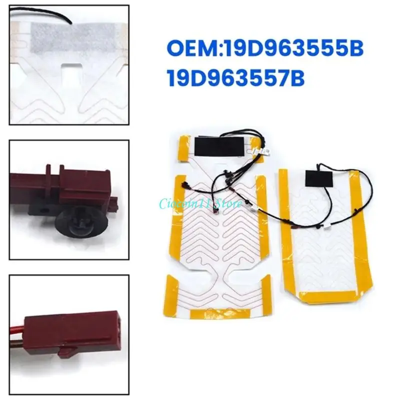 Y1UB 19D963555B 19D963557B Heating System For Car Incorporating Carbon Fiber Technology For Even Heat Distribution And