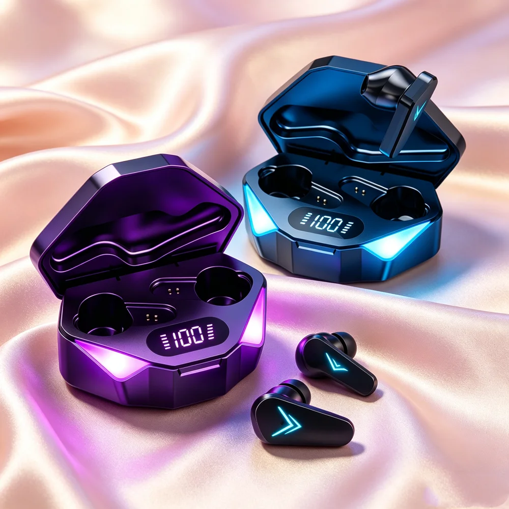 TWS Bluetooth Earbuds Bluetooth Earphones Wireless Bluetooth Headphones Provide Complete Freedom of Movement for Active Users