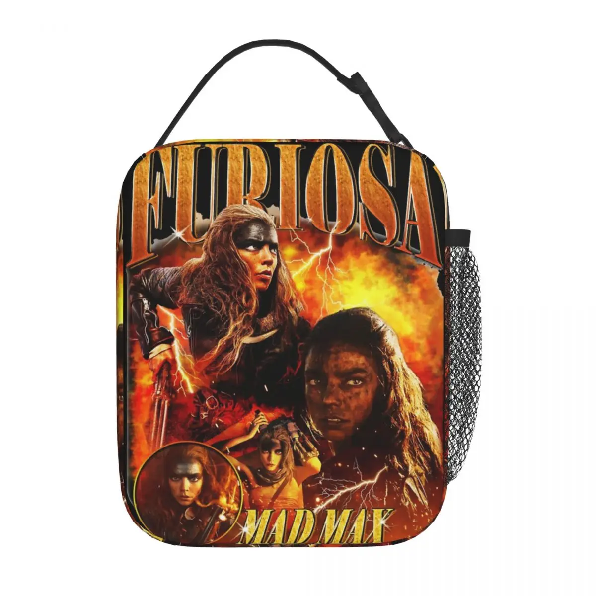 

2024 Furiosa A Mad Max Saga Movie Insulated Lunch Bag For Work George Miller Food Box Leakproof Thermal Cooler Bento Box