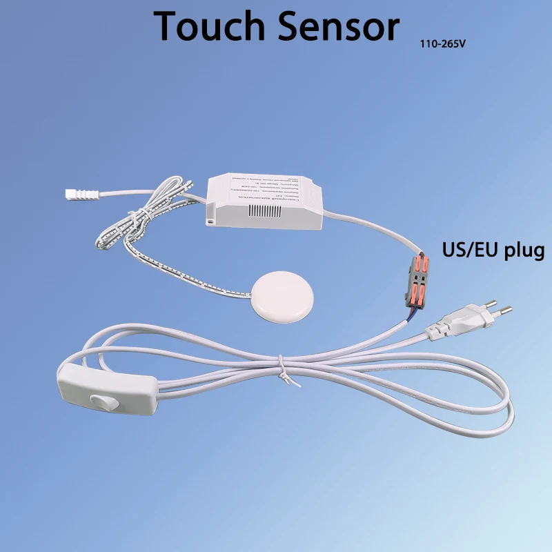 Touch Switch 250W , Proximity Sensor for Wood Cabinet,Wave Activate,Universal Voltage AC 90-250V for Kitchen Wardrobe