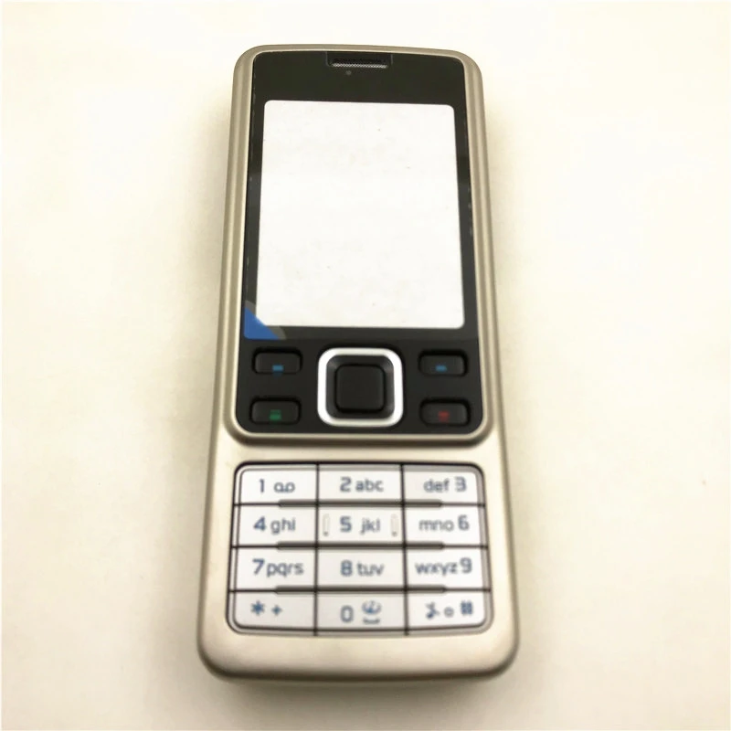 For Nokia 6300 New Full Complete Mobile Phone Housing Cover Case + English Keypad Replacement Parts