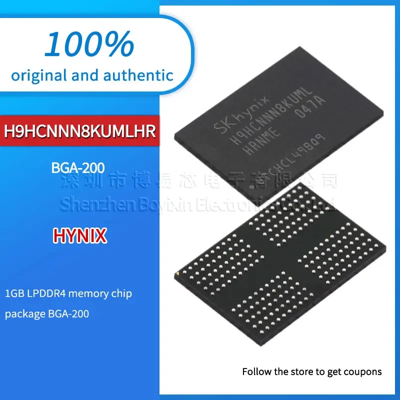 Original genuine H9HCNNN8KUMLHR-NME package BGA-200