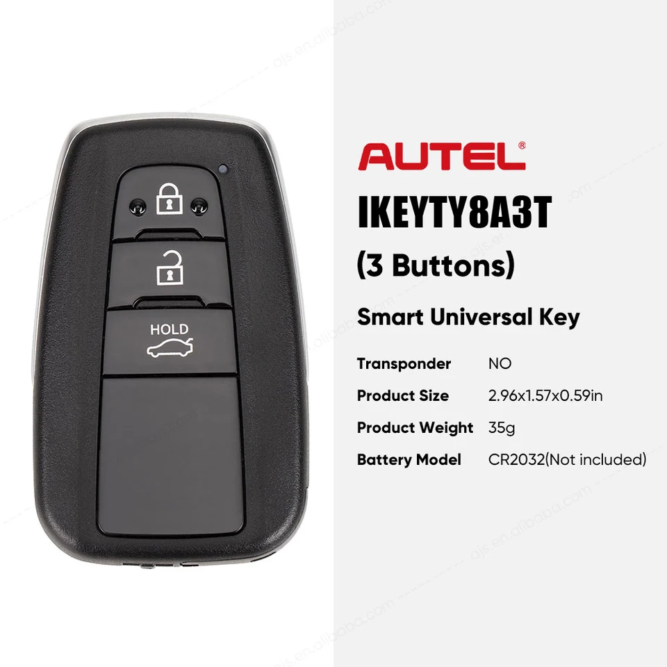 トヨタ スマートキー 5個 Autel iKeyユニバーサルスマートキー トヨタスタイル 8Aチップ MaxiIM