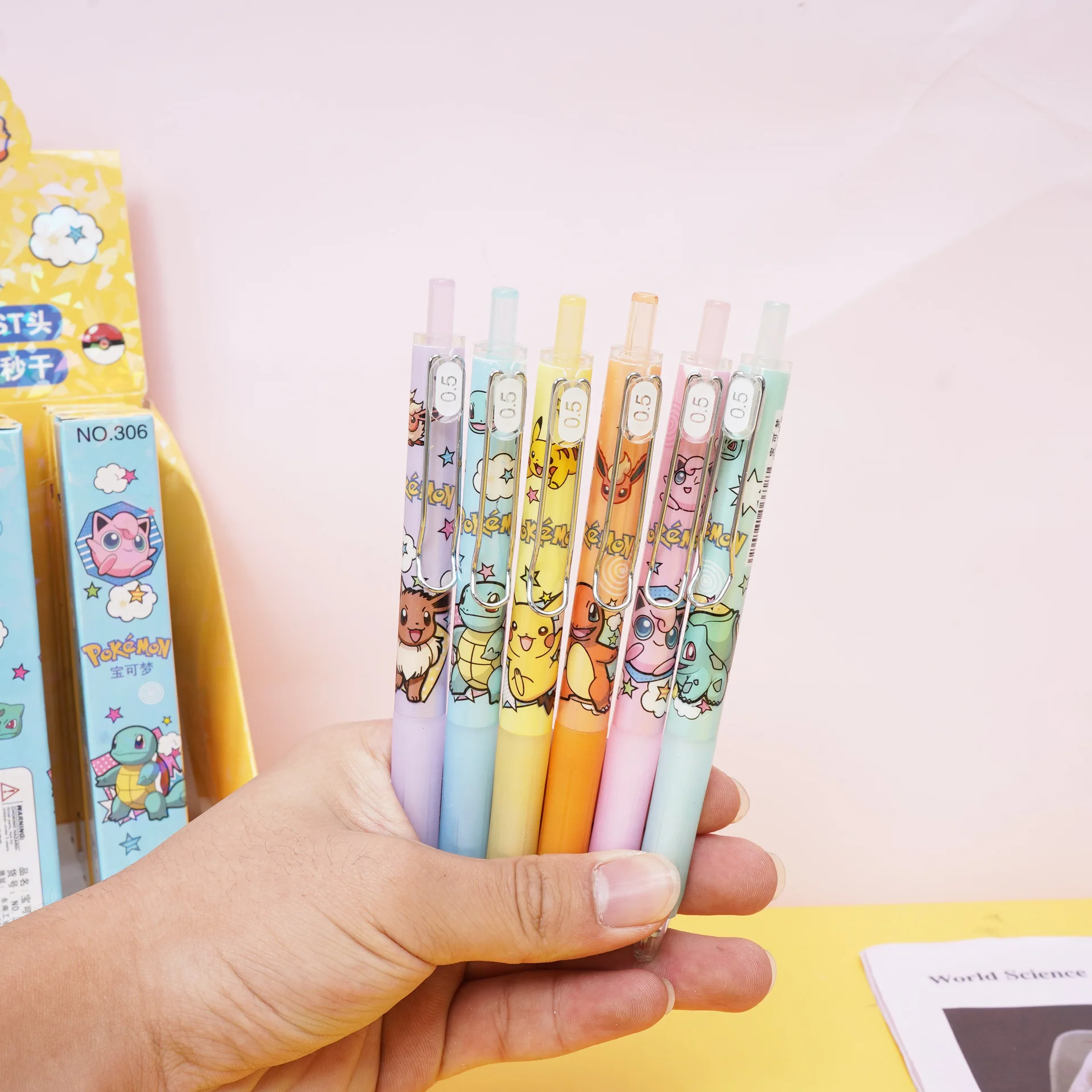 anime-pokemon-05mm-unisex-pen-pikachu-creative-cartoon-push-pen-writing-exam-carbon-pen-supplies-stationery-gifts