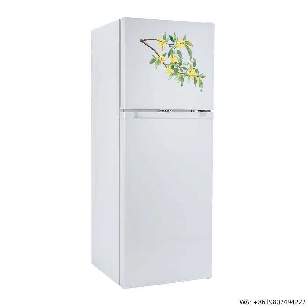 China Whole Sale Manufacturing  Refrigerator Dc 12 24V Powered by Solar Energy 142 Litres Standing Freezer and Fridge