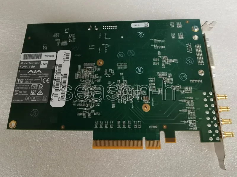 AJA KONA-4-R0 4-Channel SD/HD/FHD SDI PCI-E x8 Video I/O Card CMP-OEM-KONA4