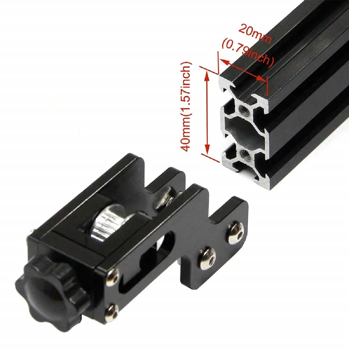 2020 X Axis V-Slot Profile 2040 Y Axis Synchronous Belt Stretch Straighten Tensioner For Creality Ender 3 CR-10 3D Printer Parts