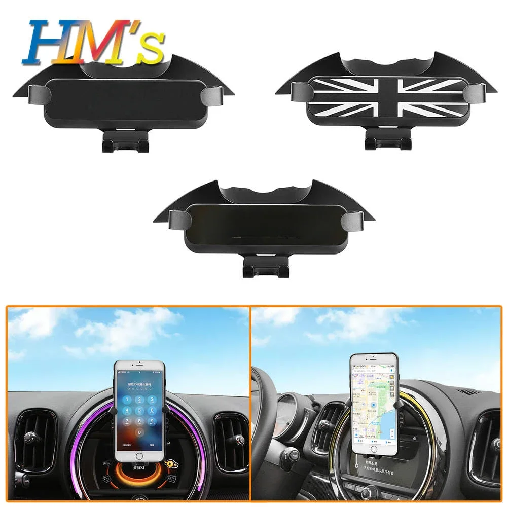 

Car Mount Phone Holder Mobile Phone GPS Holder Bracket Clip For Mini Cooper F54 F55 F56 F57 F60 Dashboard interior Accessorie