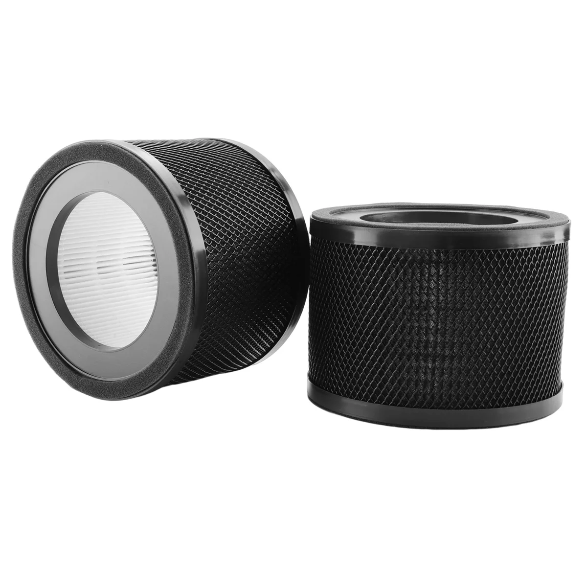 2Pack Vervangende 3-In-1 Hepa Luchtfilters Compatibel Voor TT-AP001 / VA-EE014 Luchtreinigers