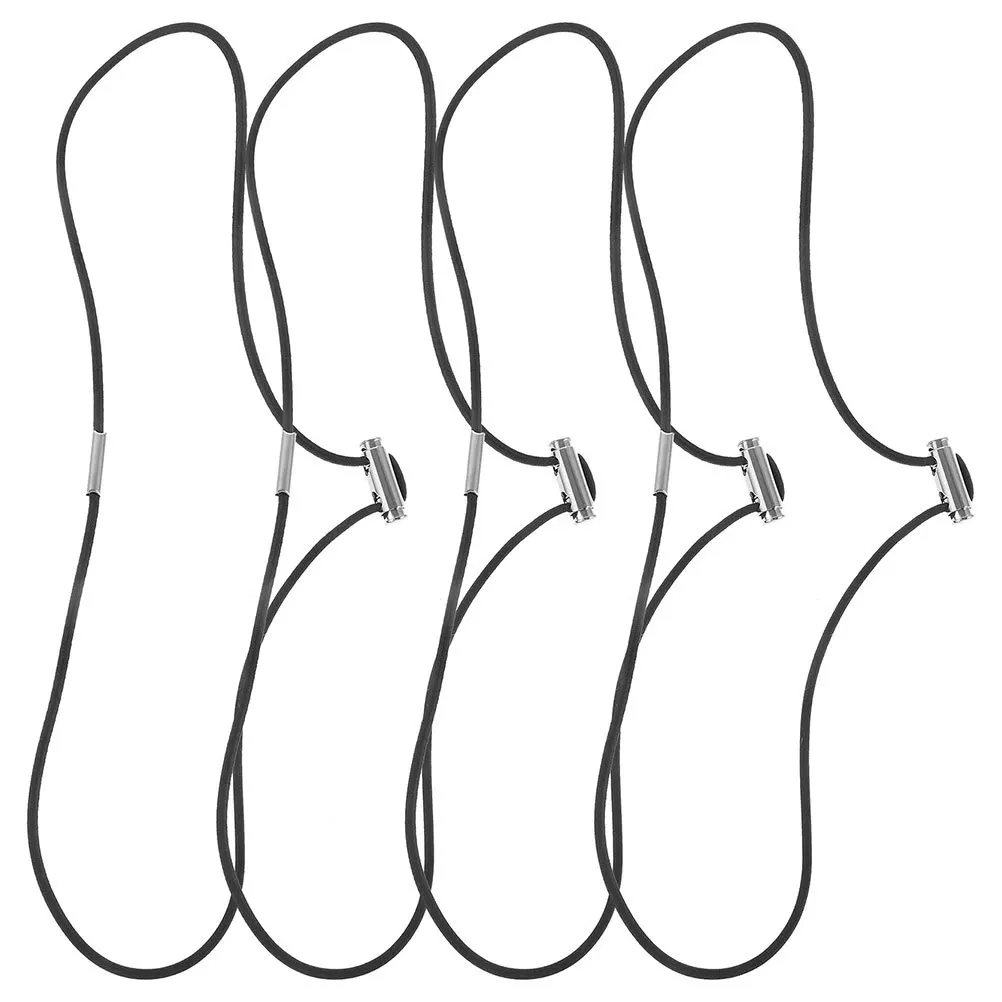 

4Pcs Elastic Garbage Can Bands Trash Bag Fixing Circles Adjustable Anti-Slip Holder for Waste Bin Elastic Band for Trash Can